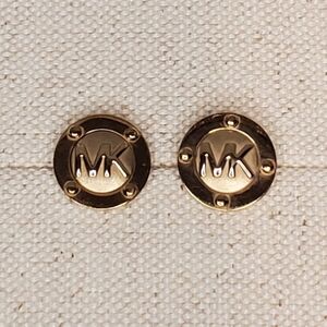 Michael Kors Gold-Tone Stud Earrings